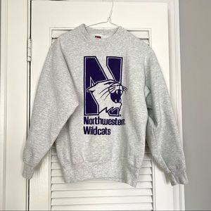 Northwestern Wildcats Sweatshirt - Size S/M NWOT